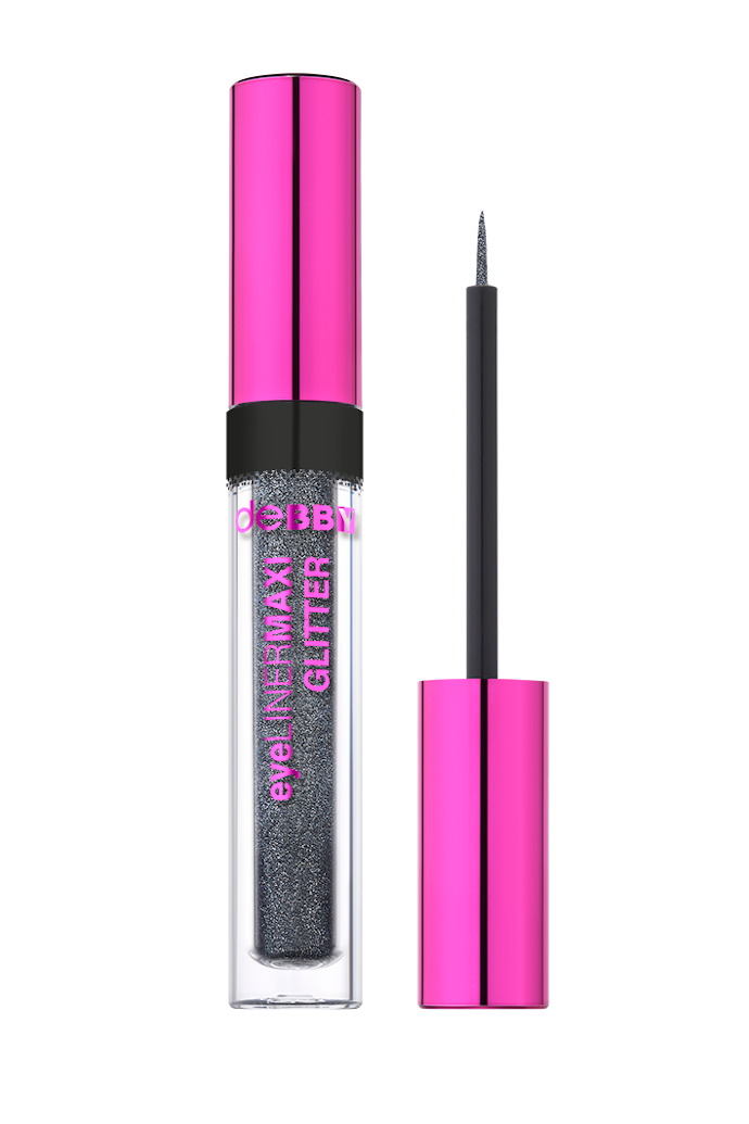 deBBY eyeLINER MAXI GLITTER in nero