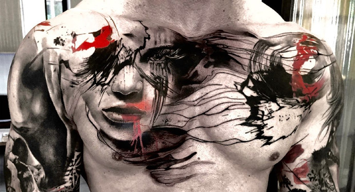 Tatuaggi trash polka