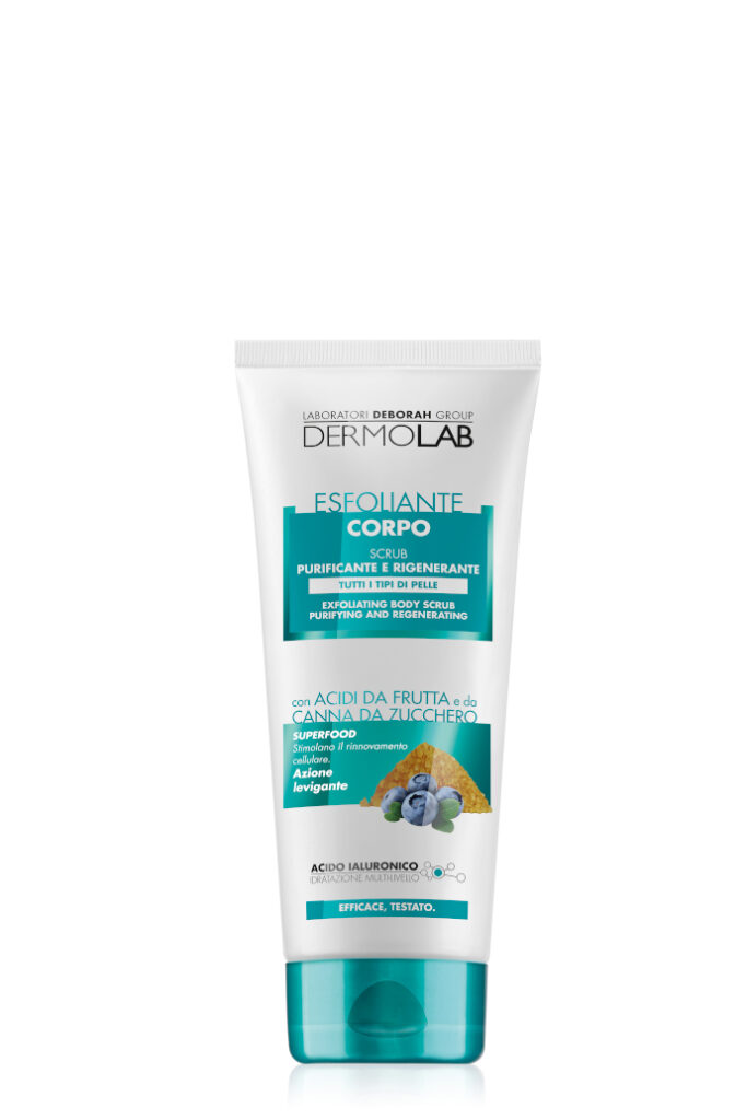 Dermolab Scrub esfoliante corpo purificante e rigenerante