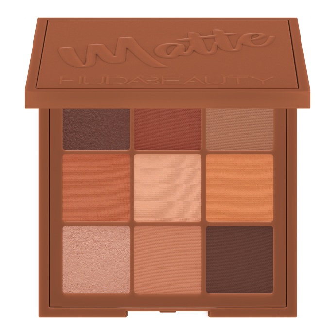 Huda Beauty Palette Matte Obsessions in Warm