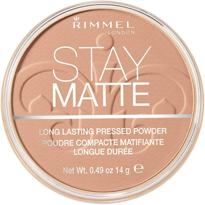 Rimmel London Cipria Compatta Stay Matte in Warm Honey