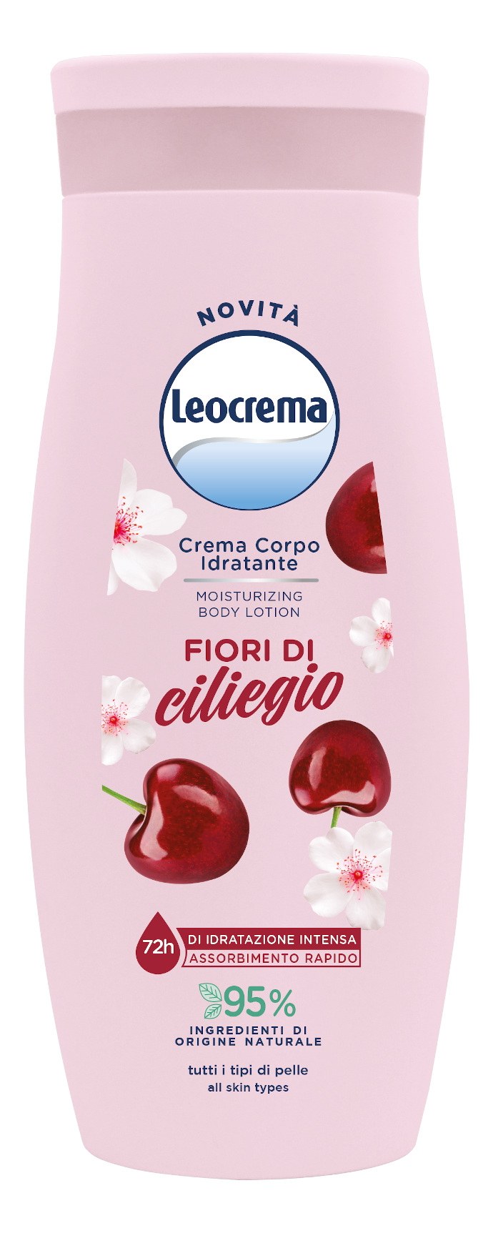 Leocrema Crema Corpo Idratante Fiori di Ciliegio