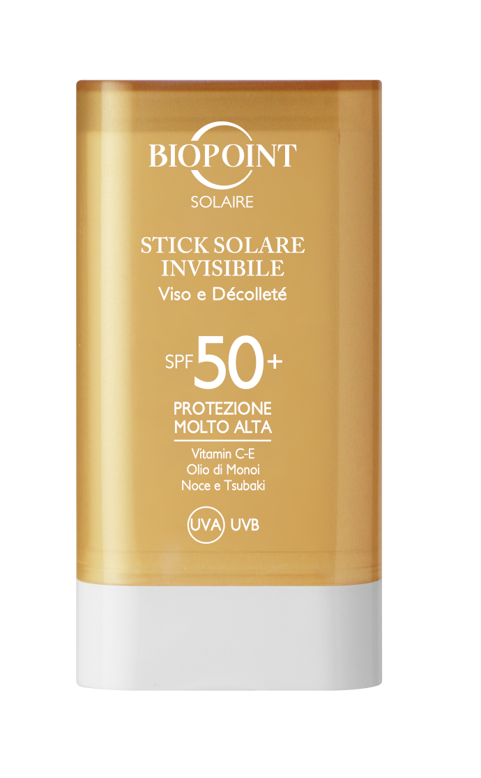 Biopoint Stick Solare Invisibile Viso e Décolleté SPF 50+