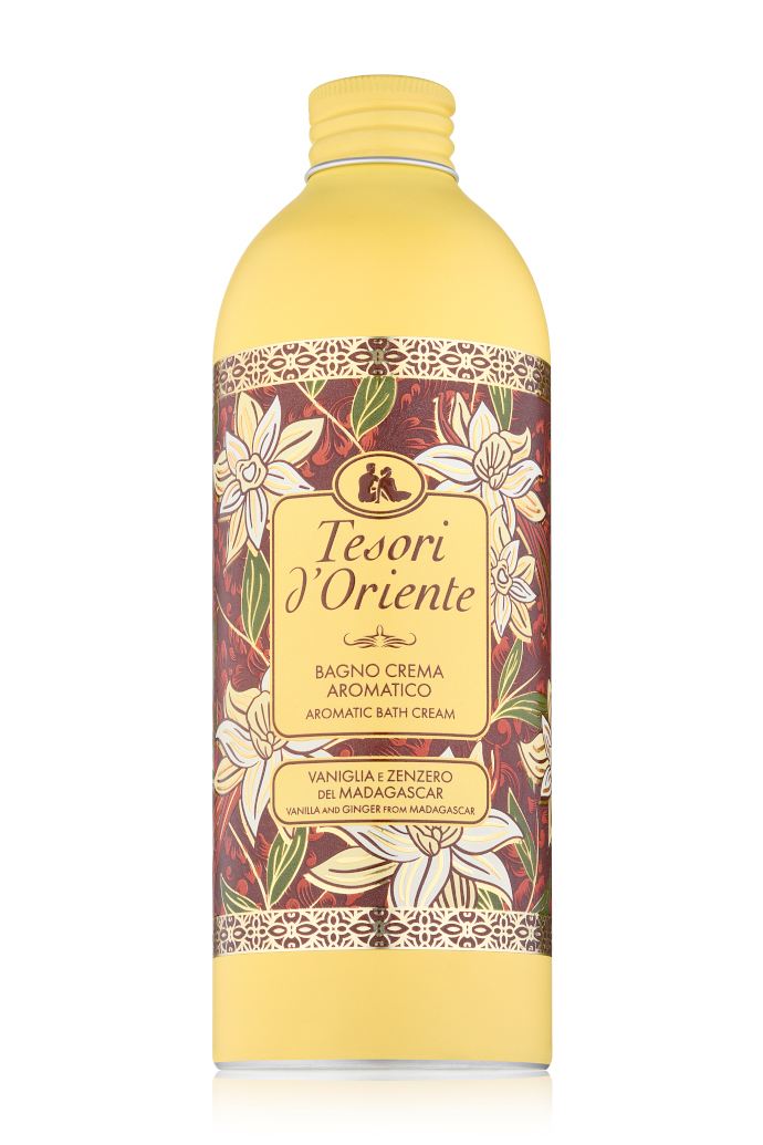 Tesori d'Oriente Bagno crema Vaniglia e Zenzero del Madagascar