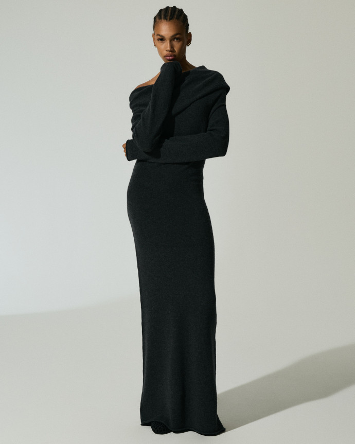 Scaglione Abito Cash Blend Antracite