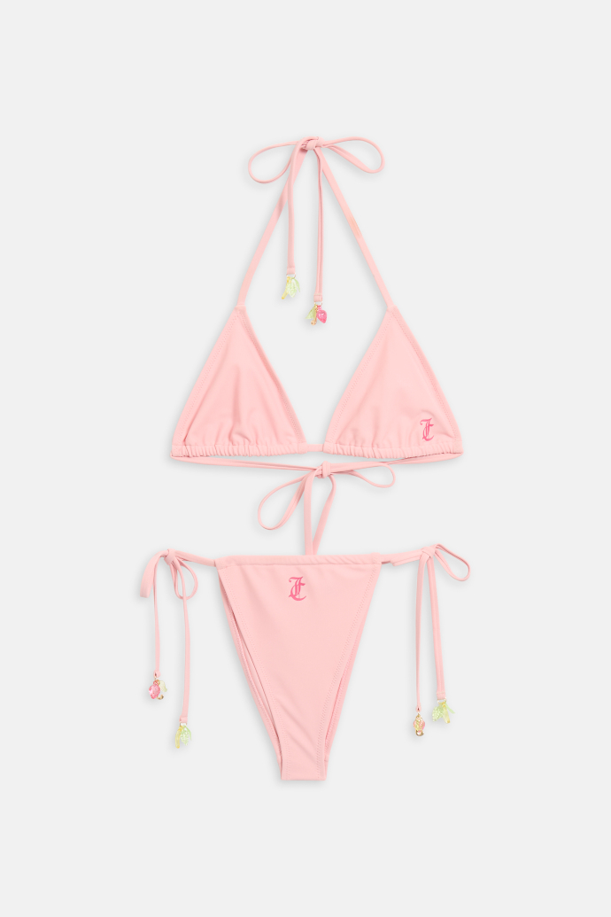 Bikini a triangolo con laccetti regolabili Juicy Couture