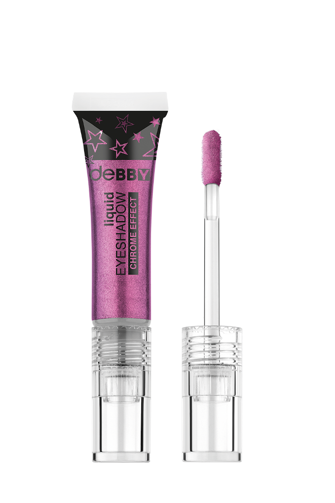 deBBY LiquidEYESHADOW CHROME EFFECT in Purple Iris
