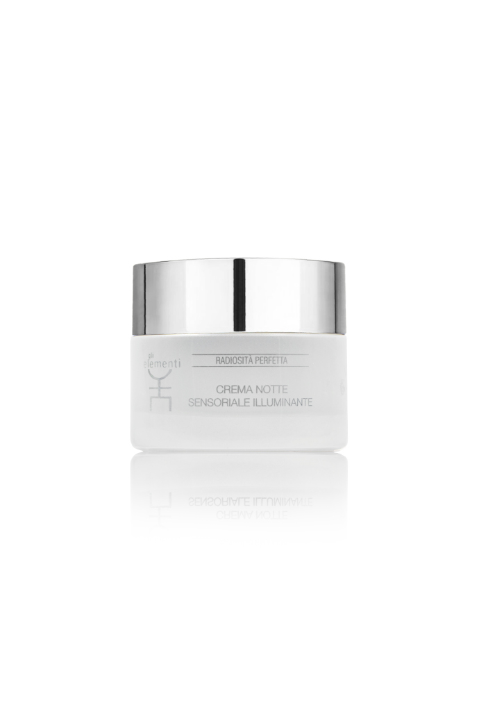 gli elementi Crema Notte Sensoriale Illuminante