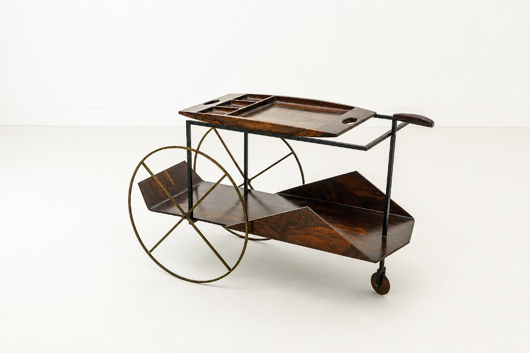 Jorge Zalszupin Tea cart
