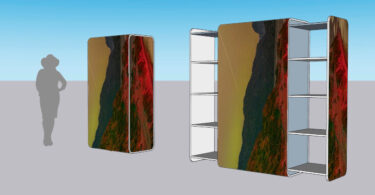 Sculptural Cabinet, Fernando Mastrangelo