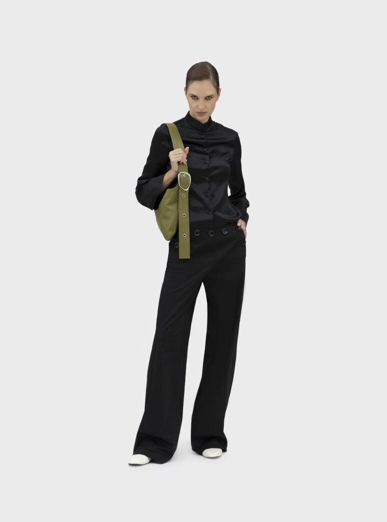 Un look della collezione Misenithe SS 2027. Photo courtesy: S2B Press