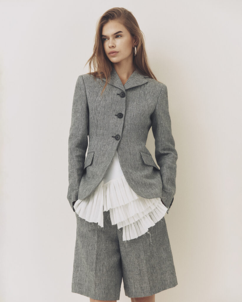 Un look della collezione SS 2027 di Seafarer. Photo courtesy: COMMUNICATION DPT